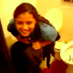 A Spanish girl is video recorded shitting while sitting on a toilet. Unfortunately, there is no audio.